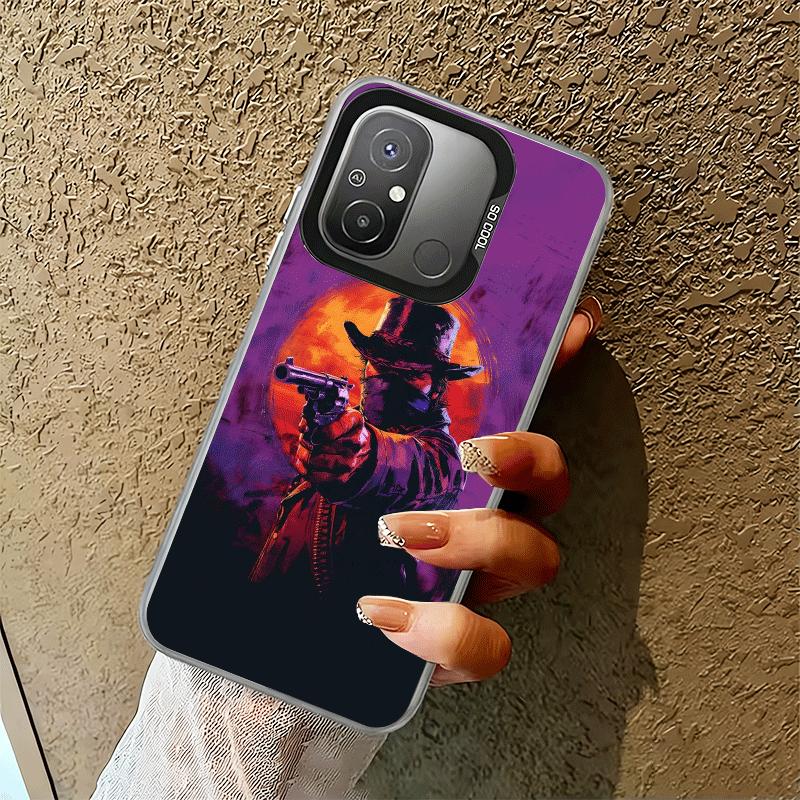 Red Dead R-Redemption Soft Phone Case for Xiaomi Redmi 15C 15 14C 13C 12C Poco X5 X6 X7 Pro X3 F8 F7 Ultra M8 13 12 Cover Back S