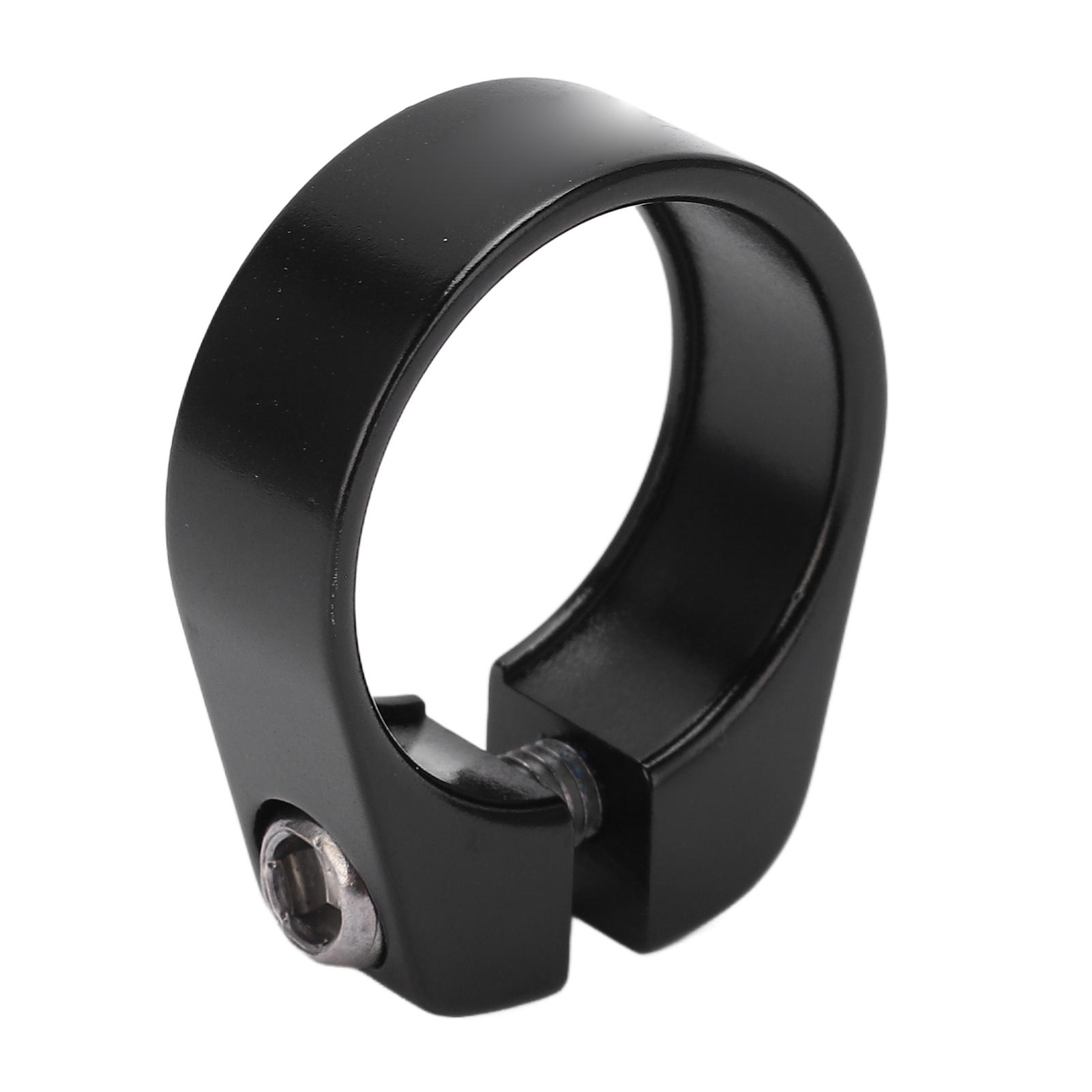 CANSUCC Mountain Bike St Pipe Clamp Wr Resistant Aluminum Alloy Saddle Pipe Clip