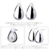 LOKUMI Earrings Made In Japan Pt900 Platinum Post Compatible with Metal Allergies Drop Platinum Ladies Simple Smaller Small Size Popularity Nickel