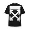 Off-White Classic White Ink Graffiti Fashion Light Luxury Trendy Versatile T-Shirt Unisex T-Shirt OFFTE03ILOGMQ