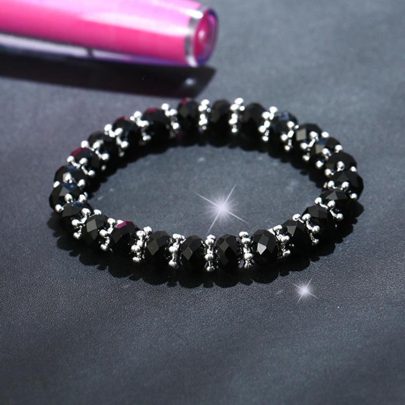Elegant Beaded Bracelet with Sparkling Elements for Women - Perfect for Birthdays and Anniversaries