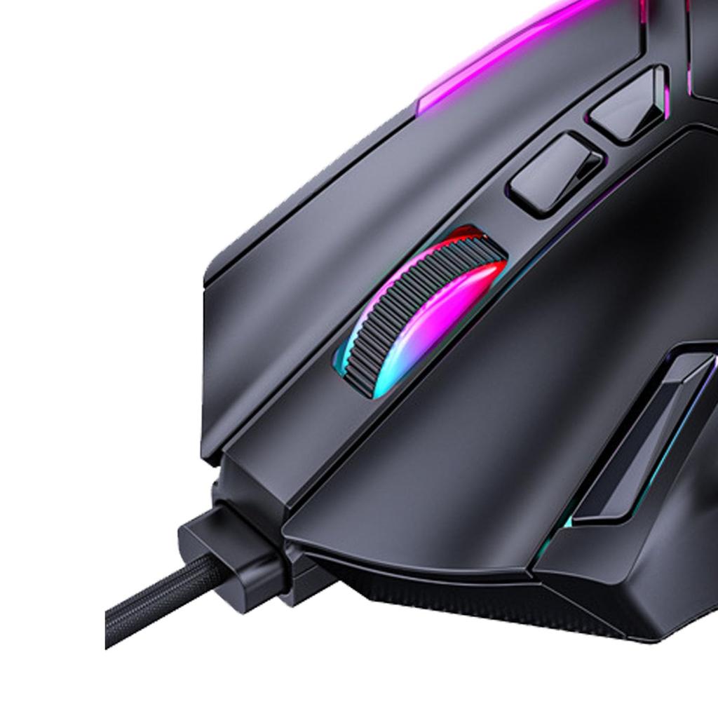 RGB Gaming 12800 DPI Wired Gaming 12 Macro Buttons 6 DPI Ergonomic Mouse for Computer Replacement Accessory Mouse, Mouse, & Levels, Gaming,