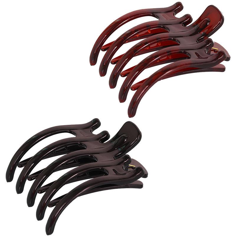 

Hair Accessory Materials GrabbersWigs Hair Clips Hairpin Accessories Hand Clips кавовий