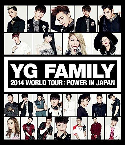 

YG FAMILY WORLD TOUR 2014 -POWER- в Японії (2 диски Blu-ray)