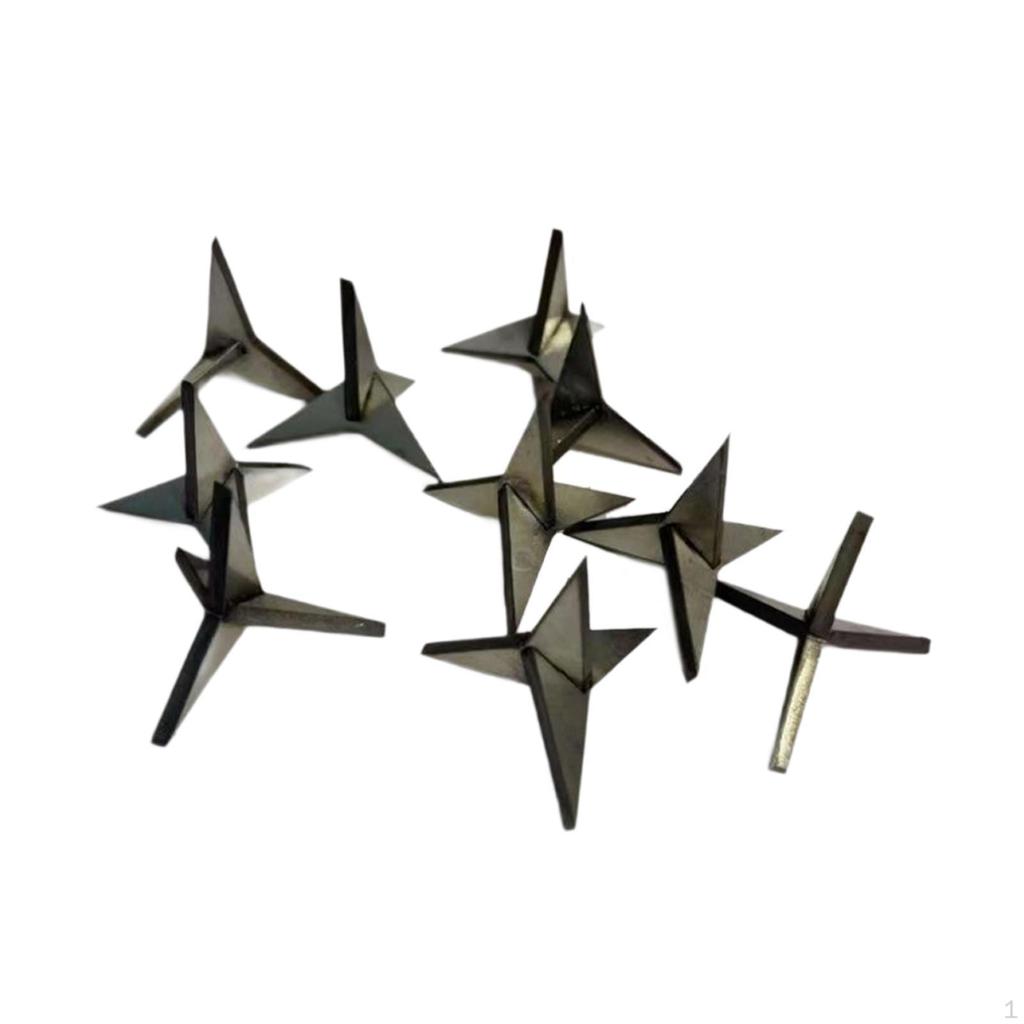 30 Pièces Clous pour Pneus de Voiture Triangulaires Haute Résistance Pratiques Installation Facile 2,5 cm