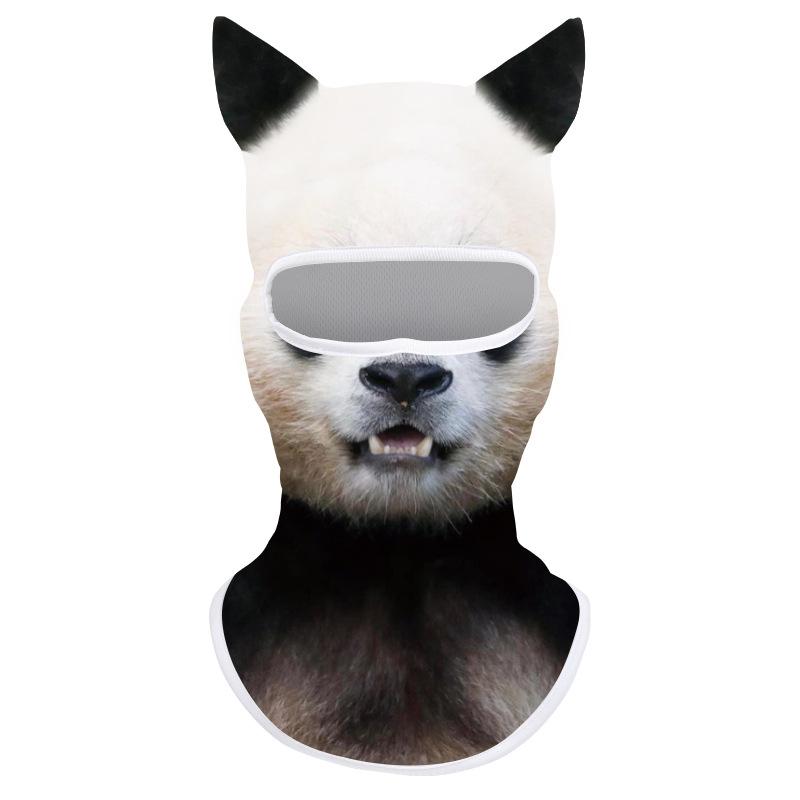 

1Pcs Animal Balaclava Motorcycle Motocross Ski Snowboard Hat 3D Cat Ski Balaclava Animal Face Covering Full Face Hood Masque A13