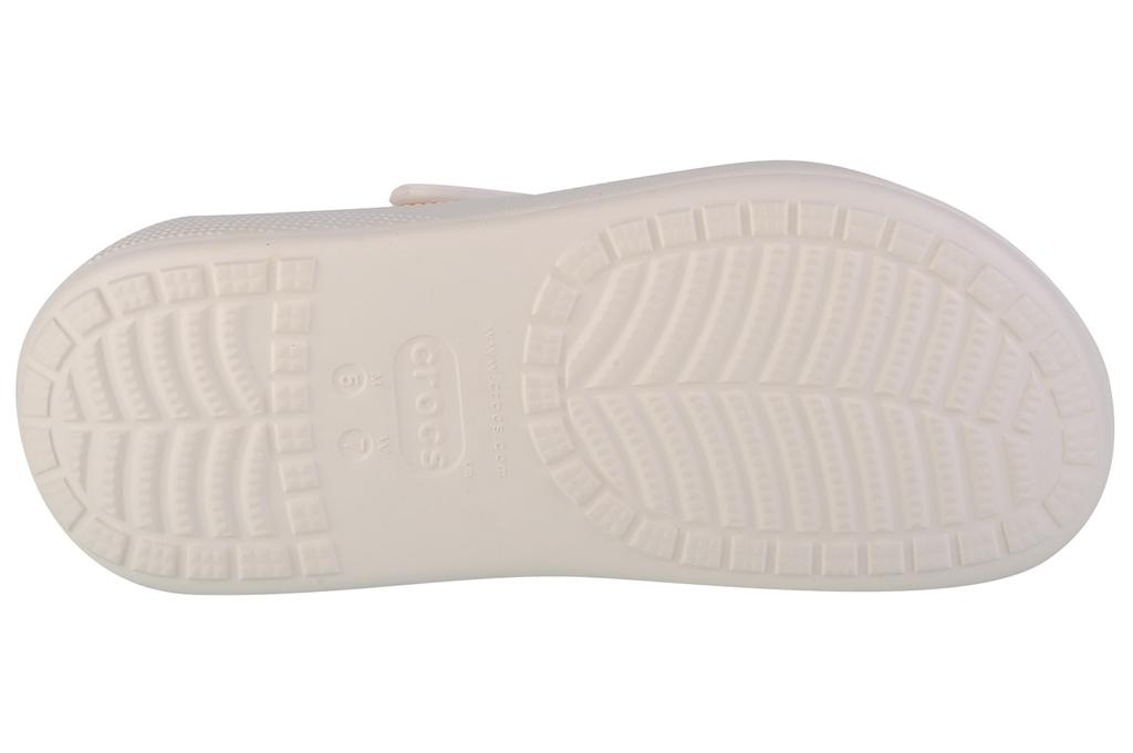 Crocs Classic Crush Clog, Womens white Slides