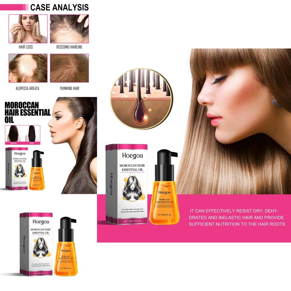 Hoegoa Nourishing Hair Oil For Hydrating And Repairing Dry And Frizzy Hair Ends