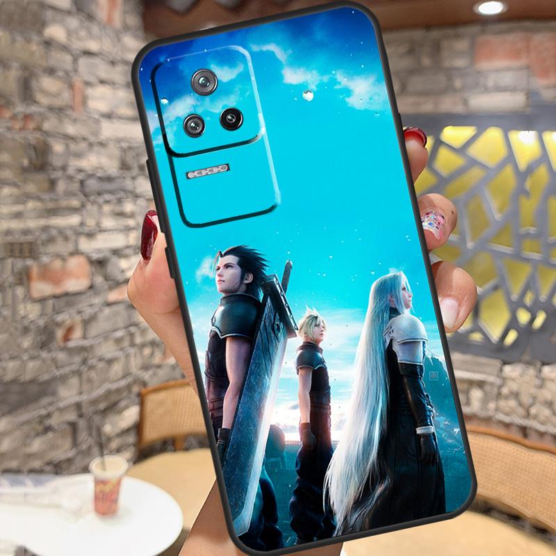 Final Fantasy For Xiaomi 13 12T 11T Pro 11 12 Lite Phone Case For POCO F5 F3 M4 X3 X5 Pro F4 X4 GT M5s C40