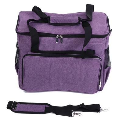 Sewing Machine Dust Cover Household Multifunctional Storage Bag Embroidery AccessoriesPurple