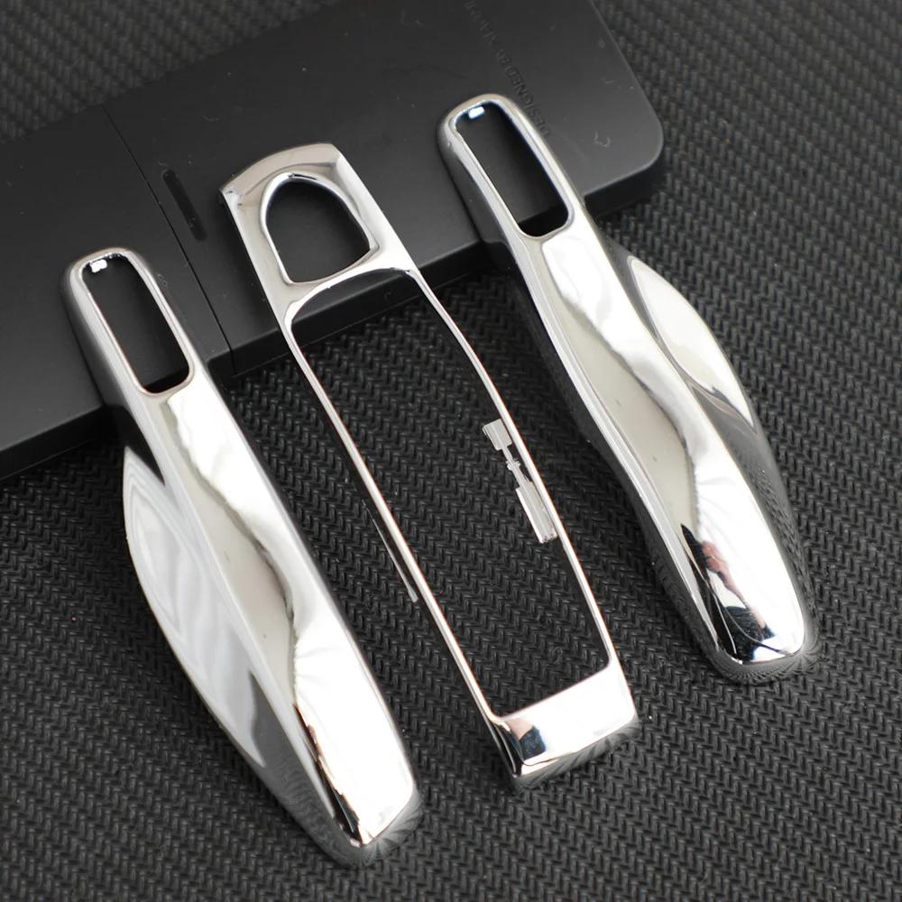 Auto Smart Remote Key Case Fob Covers Set Shell voor Porsche Panamera Spyder Carrera Macan Boxster Cayman Cayenne 911 970 981 991