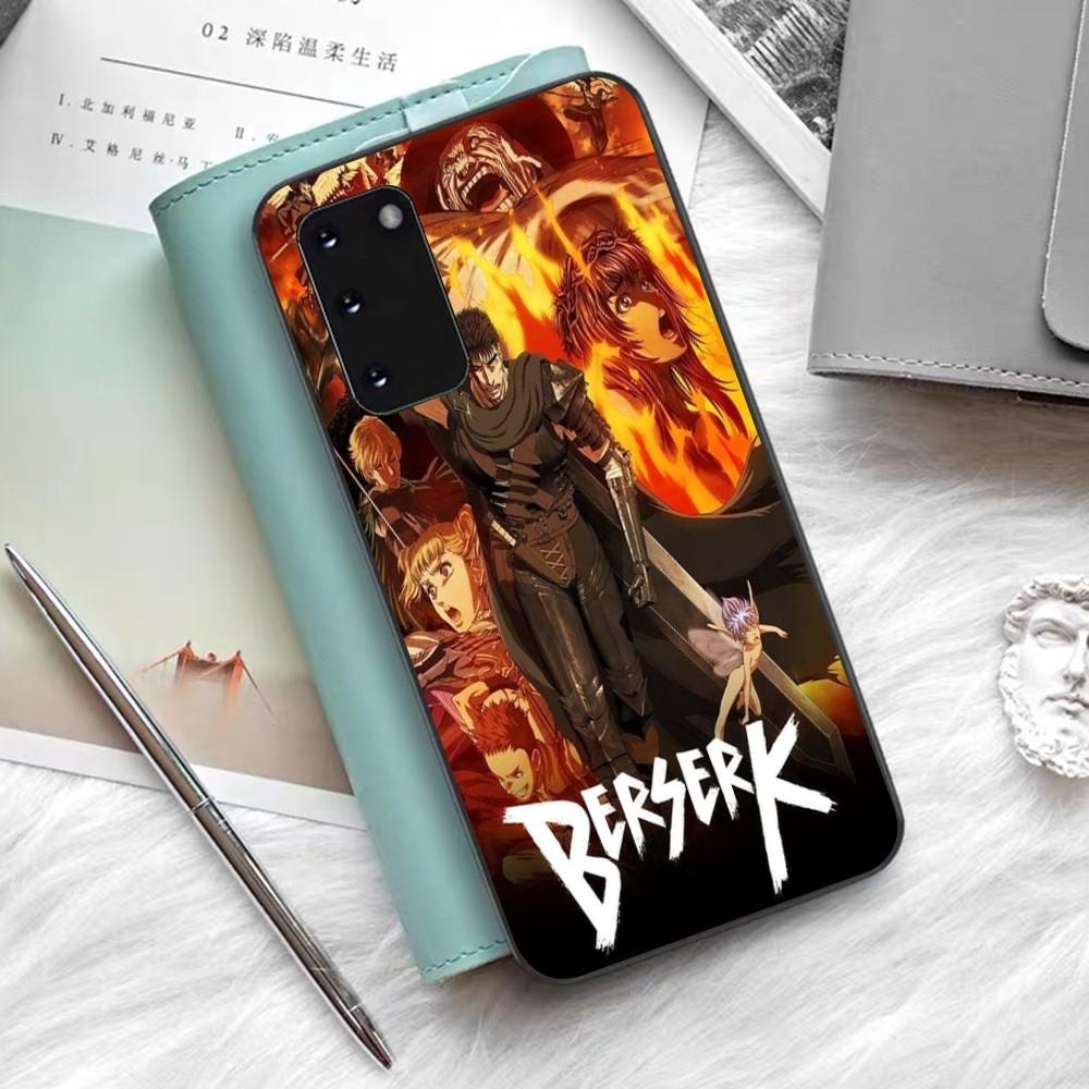 Berserk Comics Anime Phone Case For Samsung S 9 10 20 21 22 23 30 23 24 Plus Lite Ultra FE S10lite Fundas