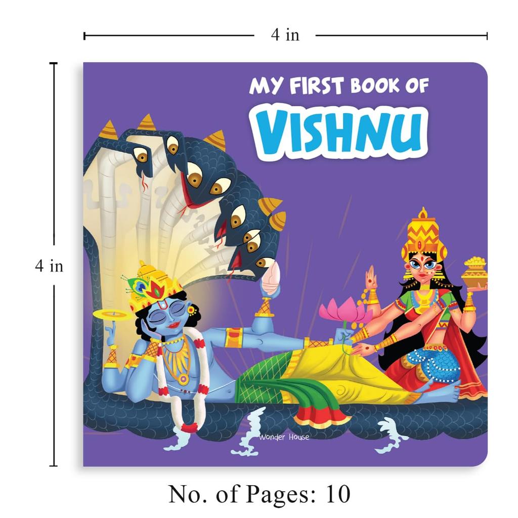 My First Library of Hindu Gods and Goddesses - Boxed Set of 12 Illustrated Board Books for Kids: Includes Ganesha, Krishna, Shiva, Vishnu, L