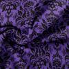 3Pcs Purple Textured High-Definition Print Bedding Set Included 1 Duvet Cover & 2 Pillowcases For All-Season Home Dorm Decor