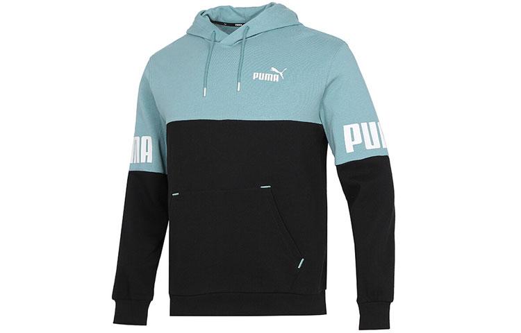 PUMA Sweatshirts Men s Blue Hooded Moderate Regular 670937-50 S