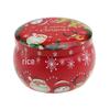 2.2 Oz Tea Pear Paste Candy Tin Gift Box with Candle Can Storage