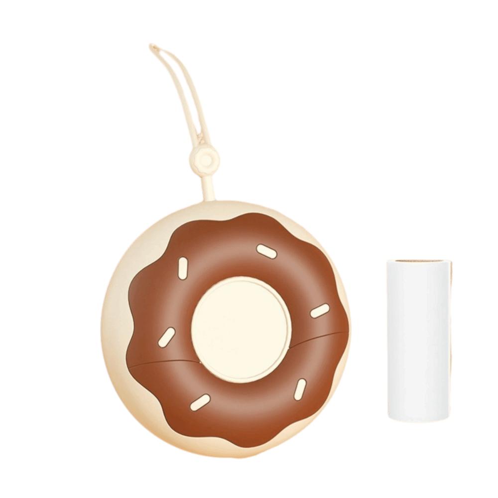 Donut-Shaped Lint Remover Extra-Sticky Pet Hair Remover Portable Lint Cleaner Pet  Travel