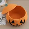 Armazenamento de roupas de grande capacidade, saco de pó dobrável, caixa de armazenamento de roupas e cobertores simples para uso doméstico, decoração de Halloween