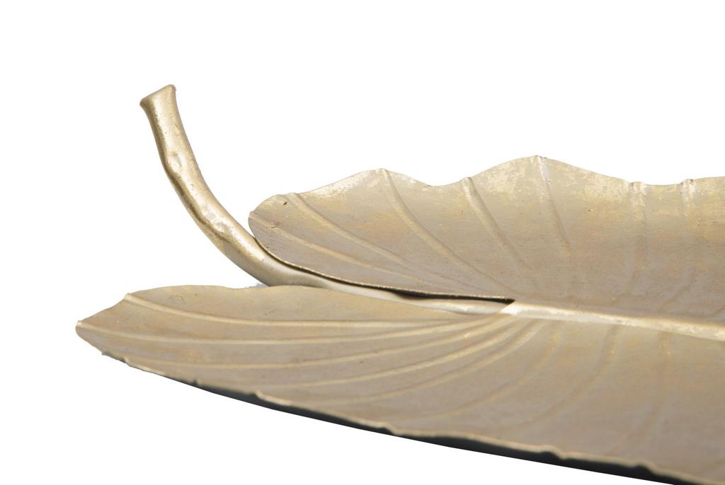 Deko Blatt Glam -A- Cm 23X2X35,5