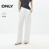 ONLY Women's High-Waisted Loose Fit Drawstring Casual Straight-Leg Trousers