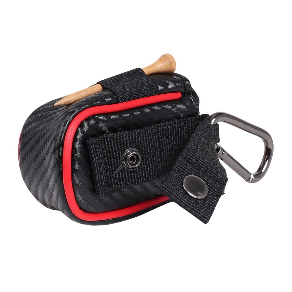 TaylorMade Austec Ball Case, Red/Black, Men's, 24SS, UN038