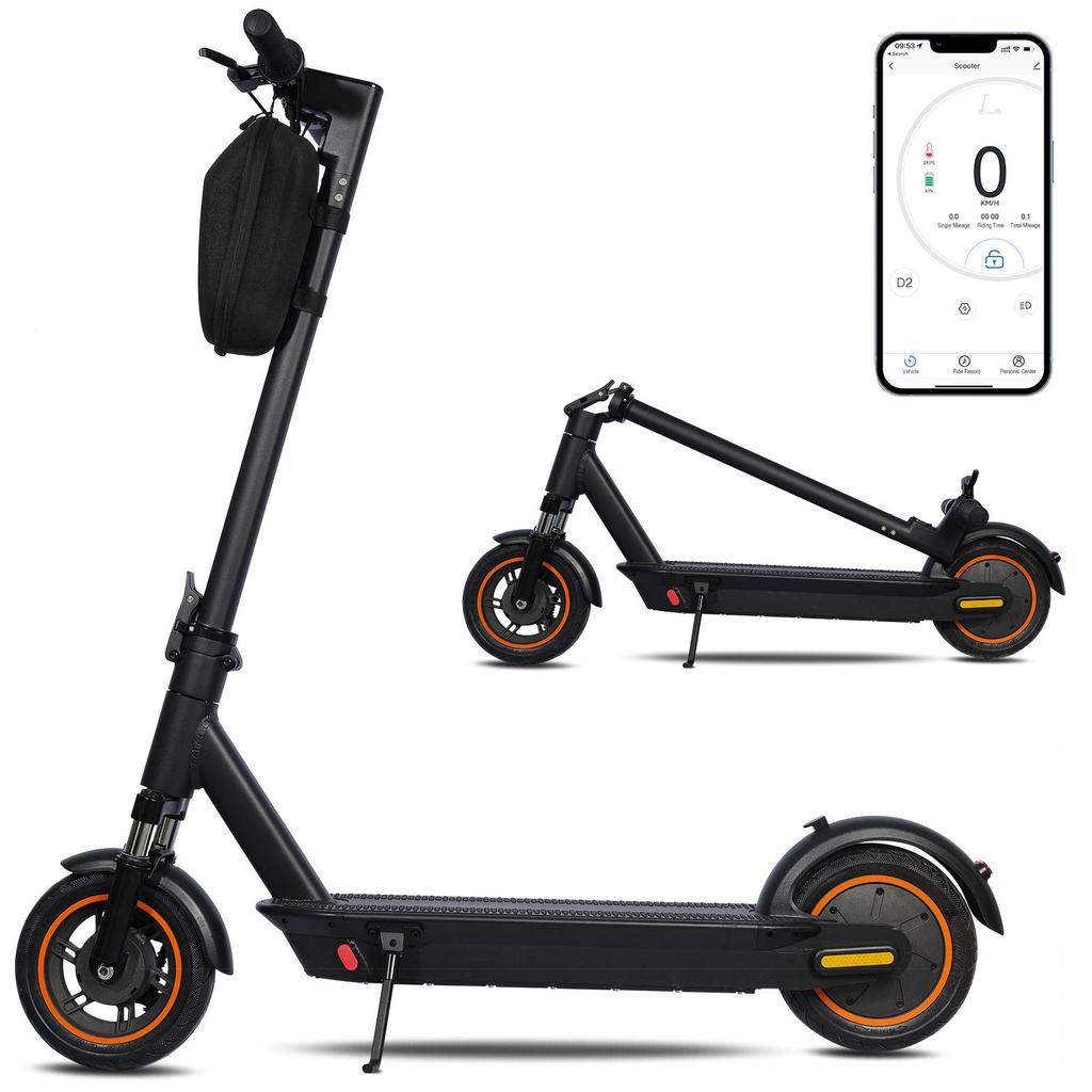 HEZZO G30 Adult Multi Terrain City Commuting Electric Scooter 500W Motor 36V15AH Battery 10 Inch Road Tire Outdoor Riding Foldabe Escooter