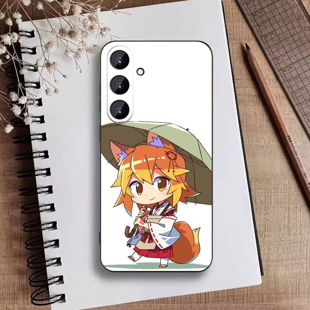 The Helpful Fox Senko-san Senko  Phone Case For Samsung Galaxy A73,A72,A71,A70,A52,A51 Others Soft Black Cover