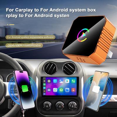Yousheng Wireless Adapter for CarPlay Cars Plug-and-Play Adapter with Dual-Band WiFi & Auto Connect Easy Installation Smart Auto Connector