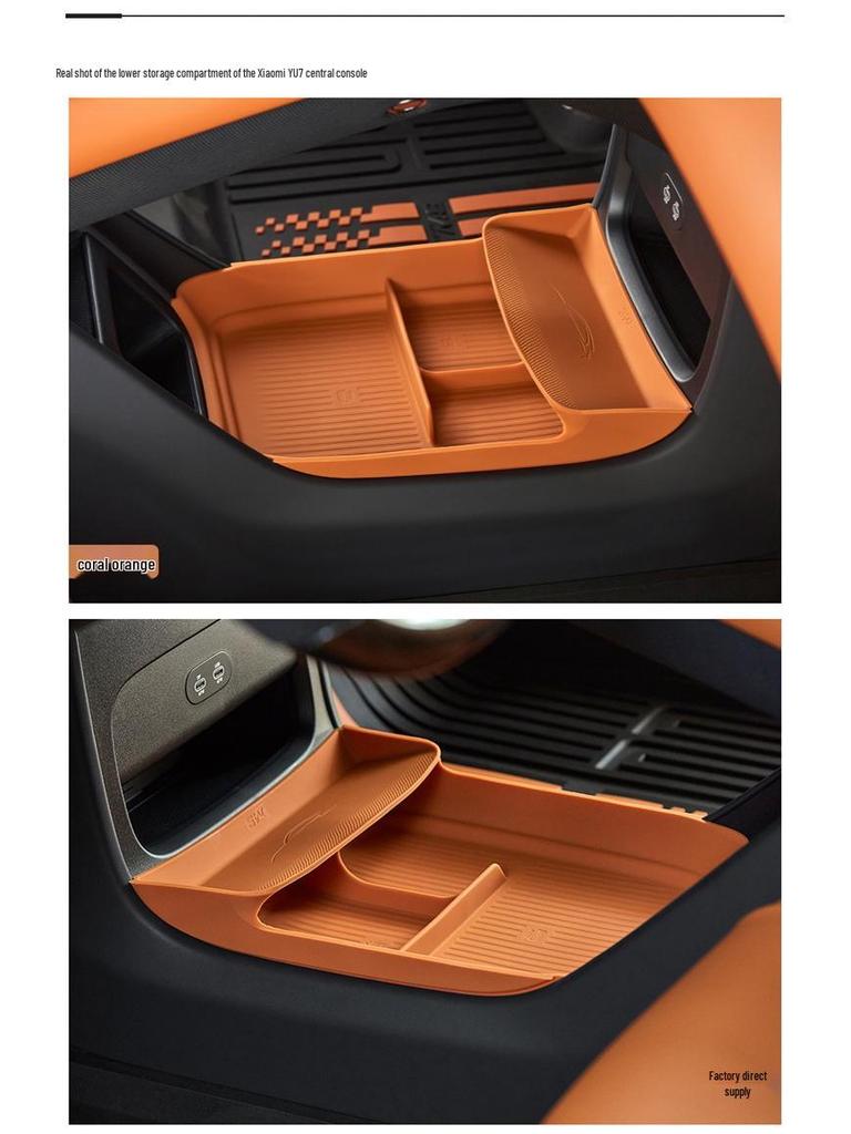 3W Xiaomi YU7/SU7/Ultra Center Console Armrest Storage Box