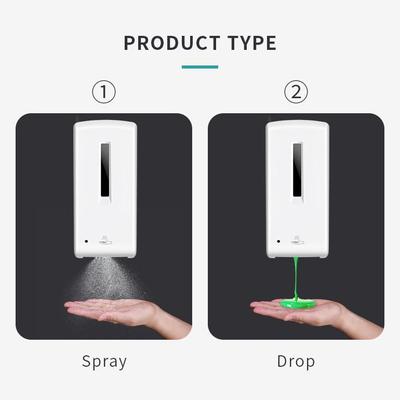Wall-Mounted Smart Sensor Contactless Hand Sanitizer & Soap Dispenser