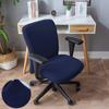 Corn Velvet Split Computer Office Chair Cover Lifting Boss Computer Chair Cover Universal Swivel Chair Cushion Cover