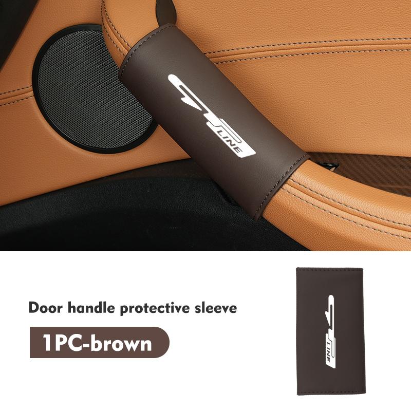 NAQF7 For KIA Car Handle Protective Cover Roof Handle Covers Auto Interior Accessories K5 K2 Optima Soul Spectra Niro Cadenza Sephia