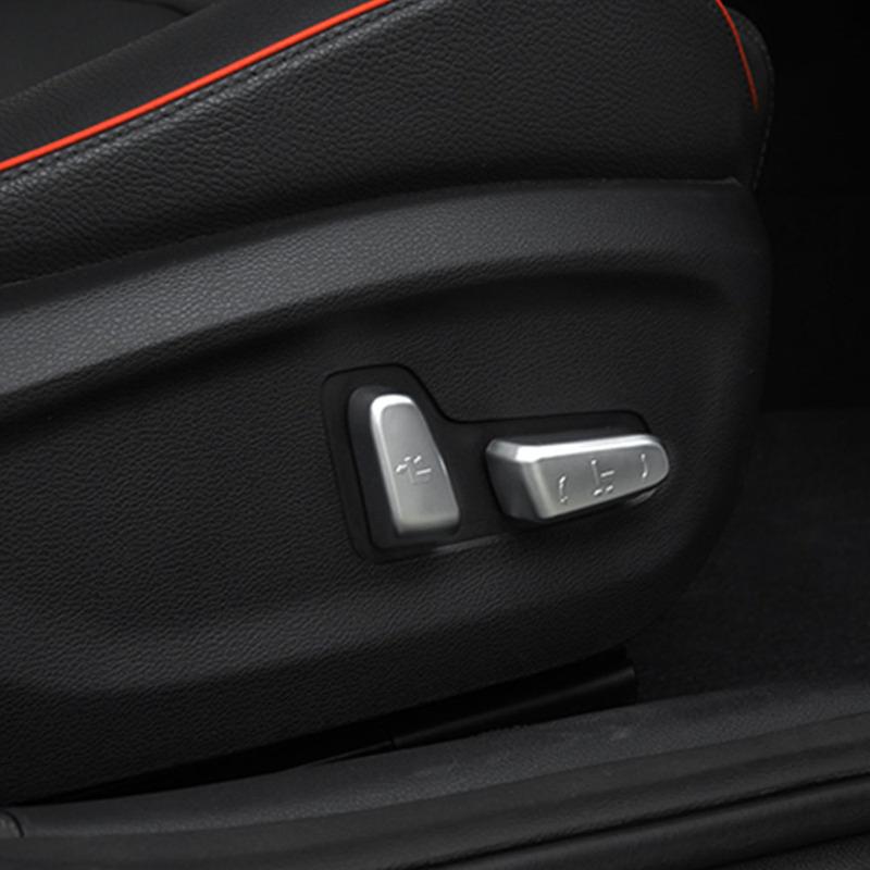 Car Cover Detector Stick Seat Adjustment Knob Button Switch Trim Accessories Frame Part 5PCs For Hyundai Tucson