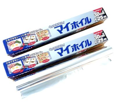 UACJ Seihaku Aluminum Width 30cm X Length Set of My One Side Silicone Resin For Frying Commercial Use Foil, 25m, 2, Foil, Non-Stick, Processed, Ovens,