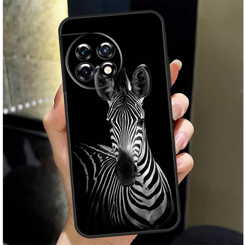 Zebra Cover For OnePlus Nord 4 CE 3 2 Lite N30 N20 N10 OnePlus 13 12 11 10 Pro 10T 8T 12R 13R Case