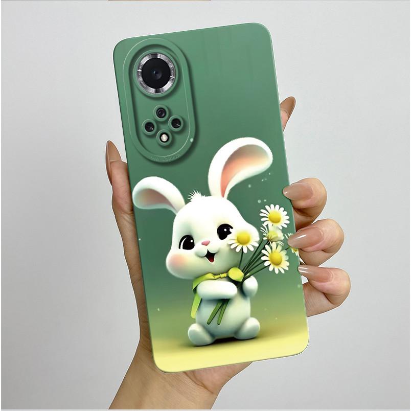 For Huawei Nova 9 Case Aesthetic Butterfly Flowers Soft Silicone Shockproof Phone Cover For Honor 50 Camera Protective Casing