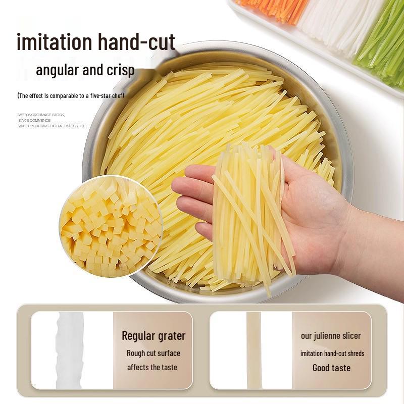 Longjiang Multifunctional Vegetable Grater and Julienne Slicer