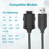 Câble USB SUC-C2 Pour Samsung L70,L73,L74,L730,L830,L83T,U-CA5,NV3,NV5,NV7,i5,i6,i7,i70,i85,NV8,NV10,NV11,NV15 Câble de chargement