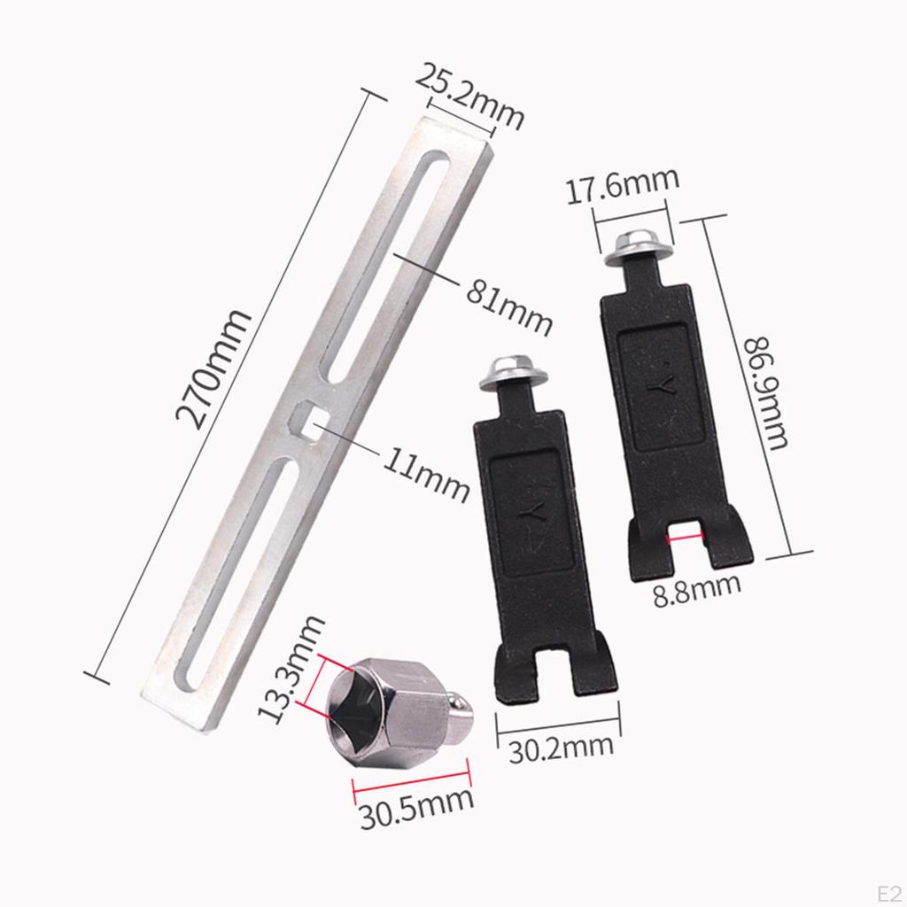 Fuel Pump Removal Tool ,Fuel Tank Lid Cover Remove Spanner ,2 Jaw ,Universal Send Unit,