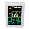 Weather Clock Wall Digital Display Garden Monitoring Indoor Outdoor Temperature Humidity Meter