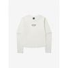 Fila Long Sleeve T shirT Small Logo Semi Crop