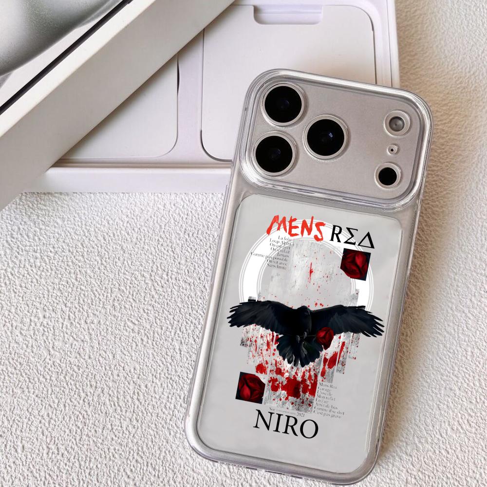 

Rapper N-NIRO OX7 Phone Case For iPhone 17 16 15 14 13 12 Pro Max Plus With Magnetic Crystal Clear Case Wireless Charge iPhone 16 Plus