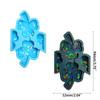 Resin Holographic- Three-petal Flower Molds for DIY Crafts Cupcake Decoration