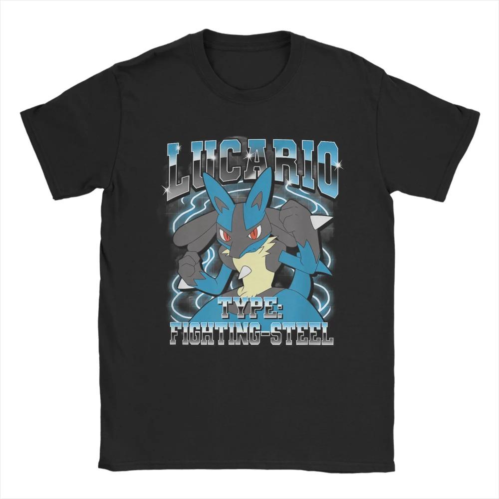 Summer's new  Sleeping Kabi Beast printed men's T-shirt, round neck, 100% pure cotton T-shirt, cute  printed top