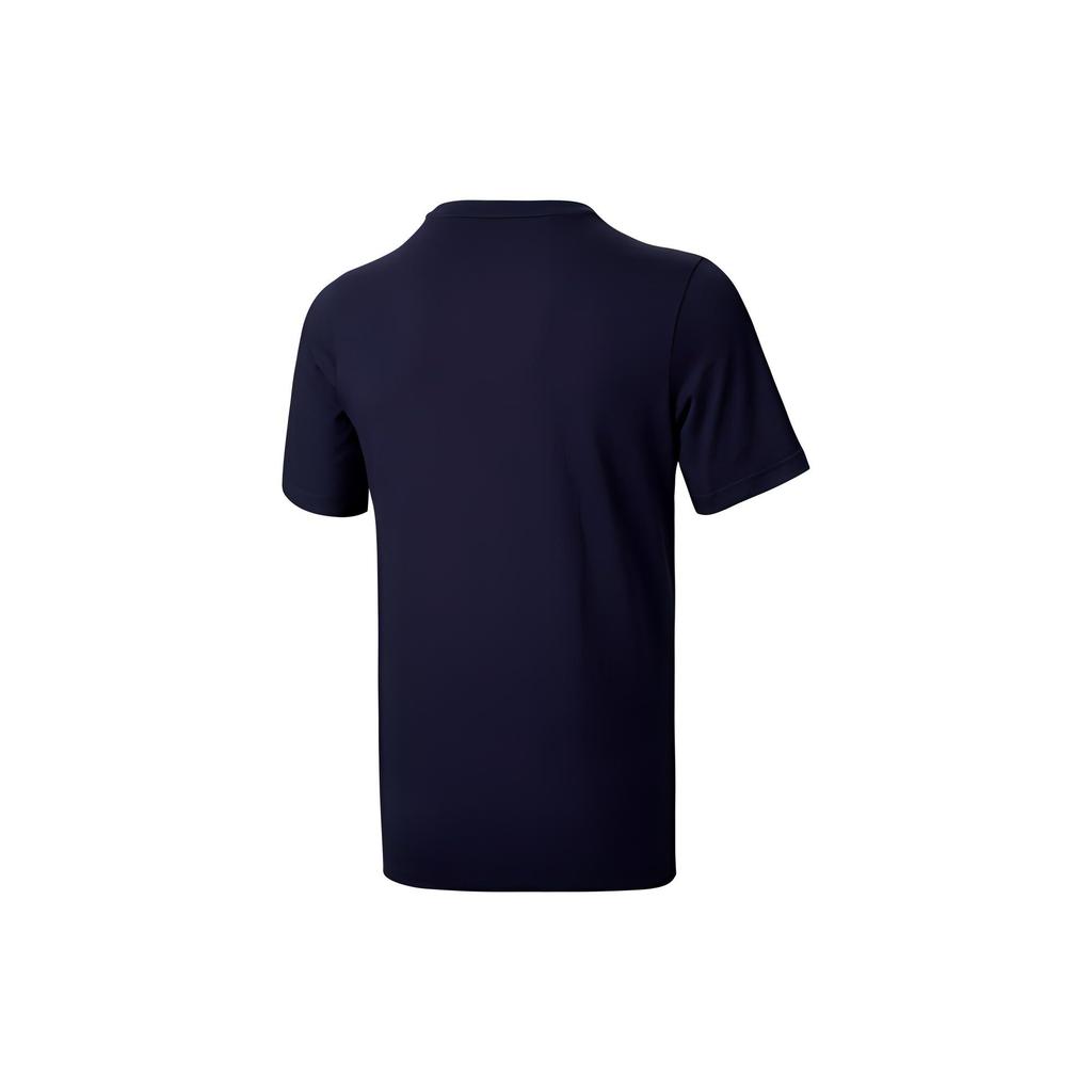 Puma Run 3 Ultrafrom Essentials Tee Letter Print Crew Neck Short Sleeve T-Shirt Men tops Blue 847223-05