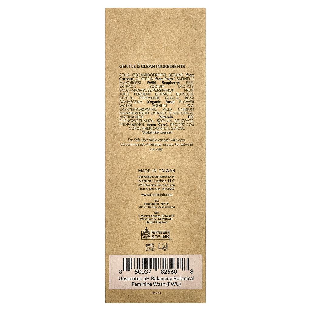 Ph Balancing Herbal Feminine Cleanser, Fragrance Free, 120 Ml (4 Fl Oz)