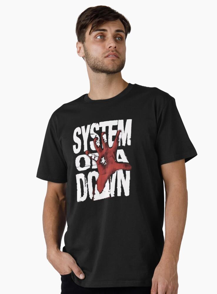 T-shirt Premium System Of A Down Autotitolata