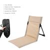 Ultra-Light Folding Camping Chair with Backrest Outdoor Portable Beach Lounge Chair for Camping, Beach, Picnic, Park, Lawn