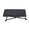 Metal Guitar Foot Stool 4 Gears Adjustable Guitar Foot Rest No-slip Foldable Footrest for Classical Acoustic Guitar Part