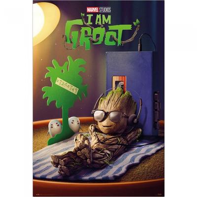 I Am Groot Get Your Groot On-plakat